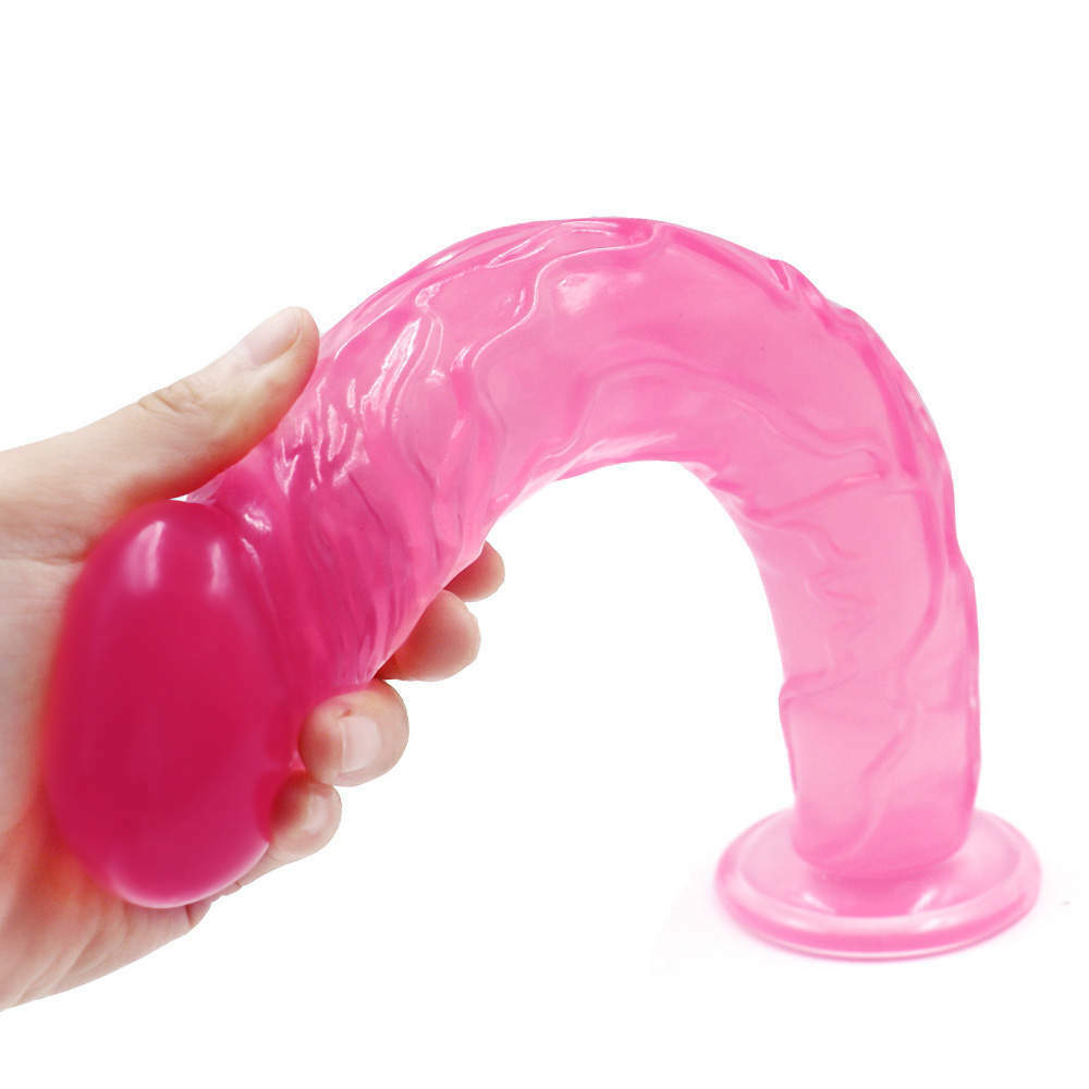 Massive 13 Inch Thick Pink Suction Cup Dildo