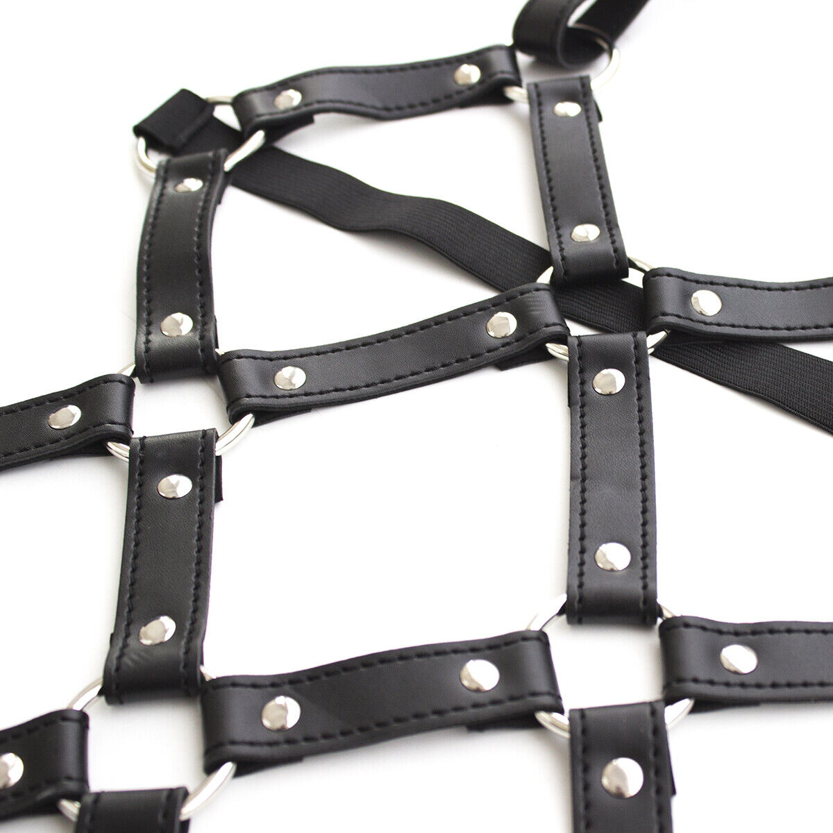 Slip On Body Harness With Elastic Straps