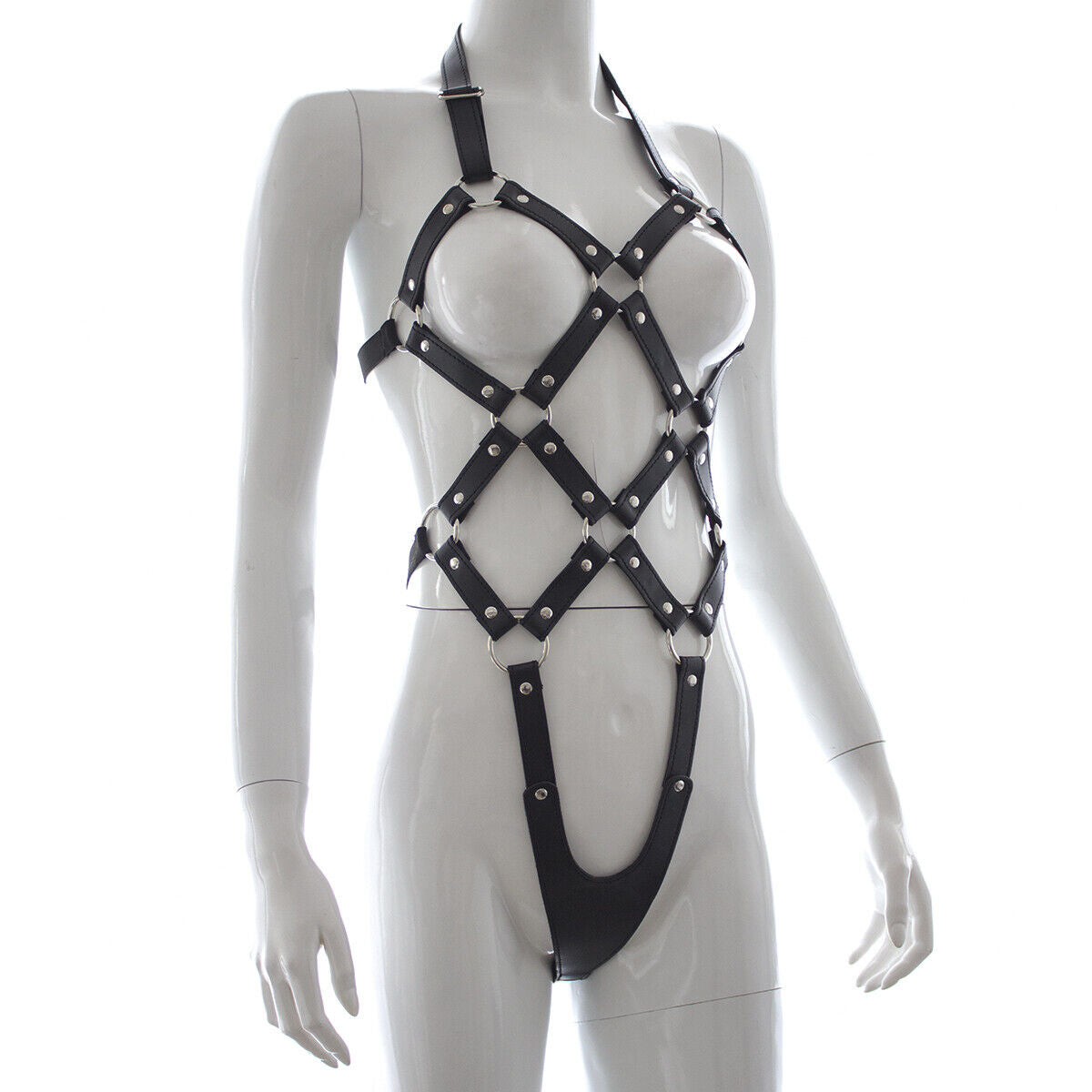 Slip On Body Harness With Elastic Straps