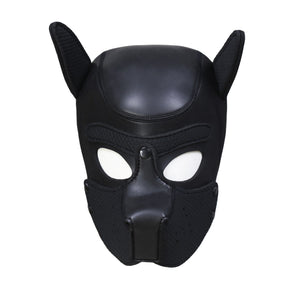 Puppy Mask with Removable Muzzle