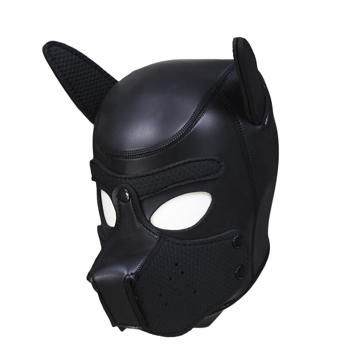 Puppy Mask with Removable Muzzle