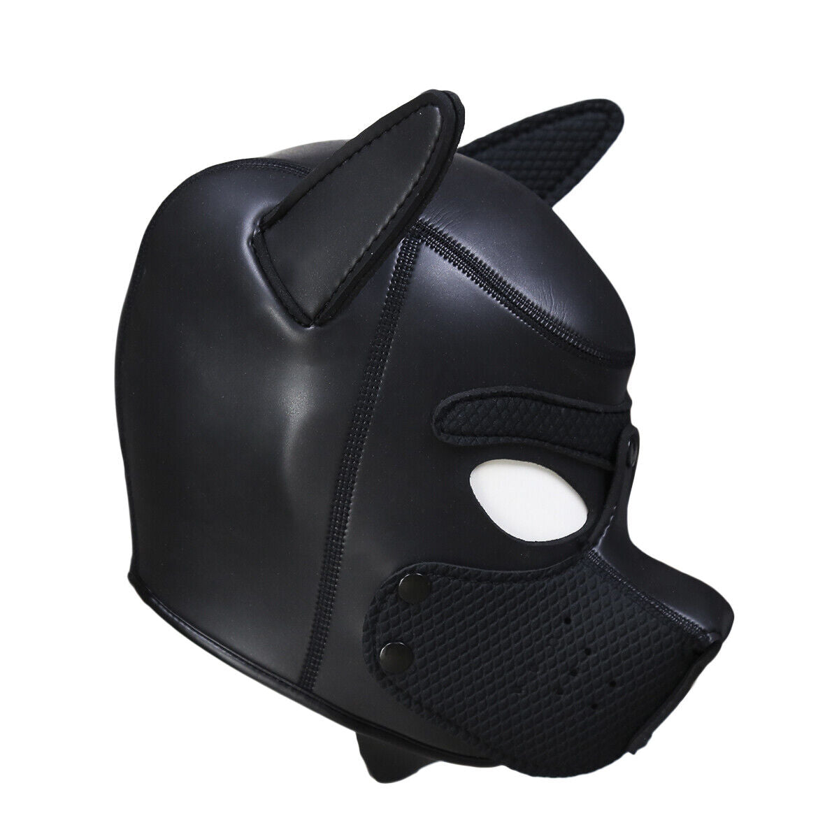 Puppy Mask with Removable Muzzle