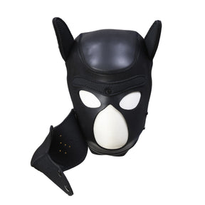 Puppy Mask with Removable Muzzle