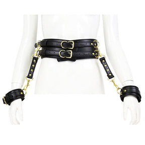 Garter Belt Restraint with Handcuffs