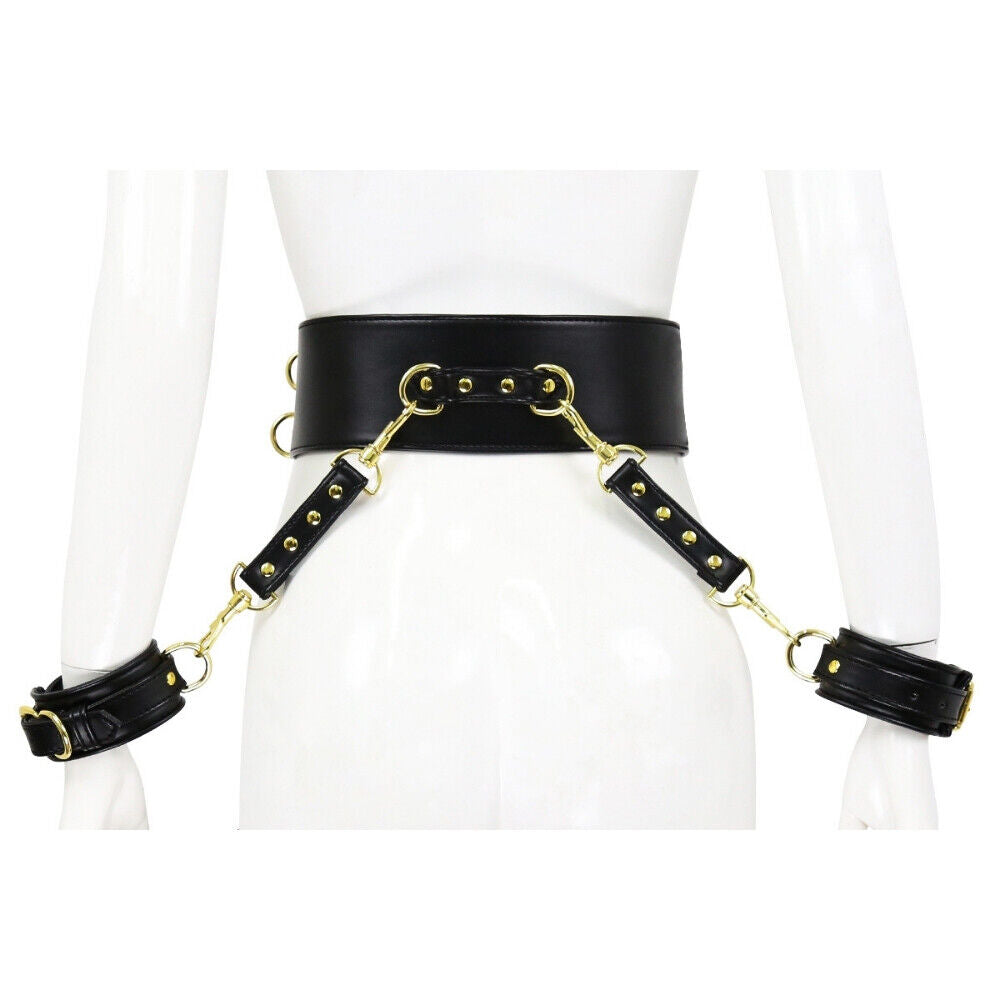 Garter Belt Restraint with Handcuffs