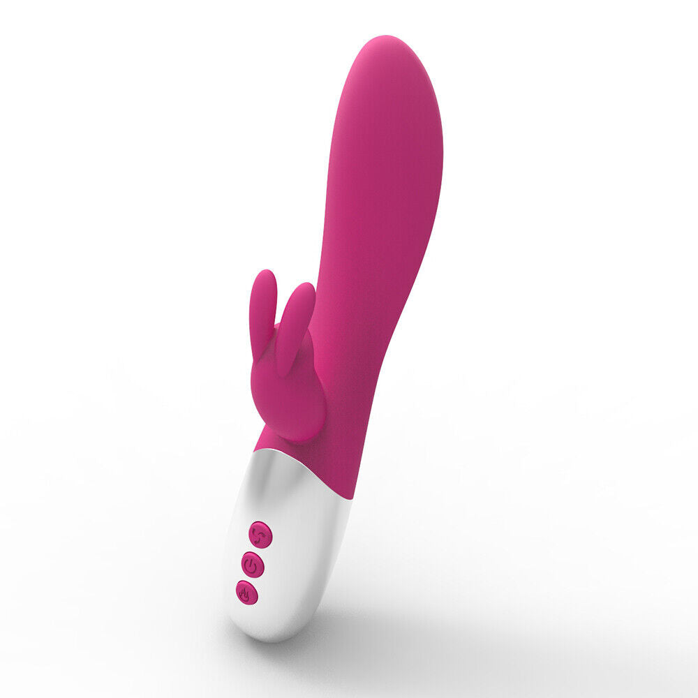 14 Function Heated Rotating Head Rabbit Vibrator