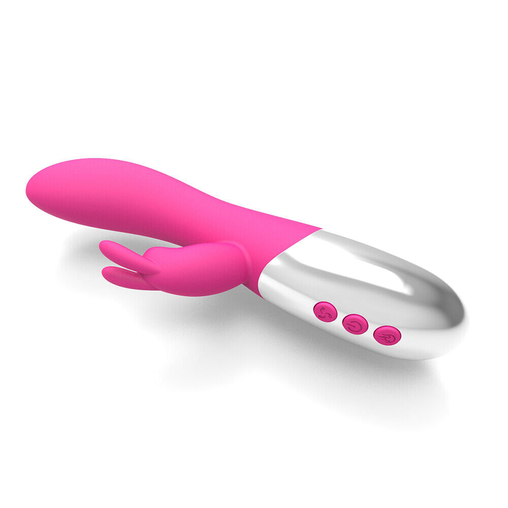 14 Function Heated Rotating Head Rabbit Vibrator