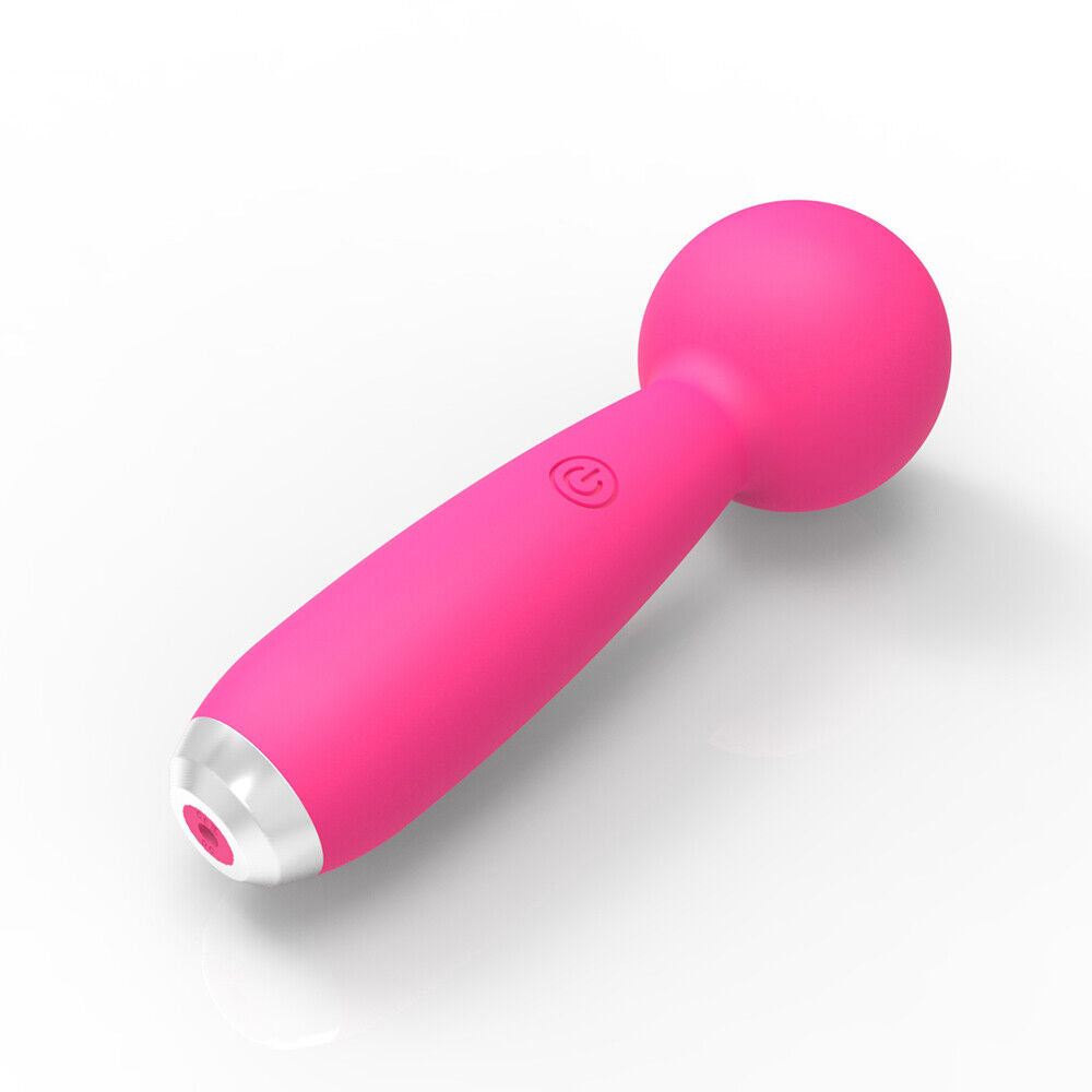 Powerful 10 Function Mini Wand Vibrator