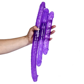 Double Ended Dildo - Purple