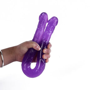 Double Ended Dildo - Purple