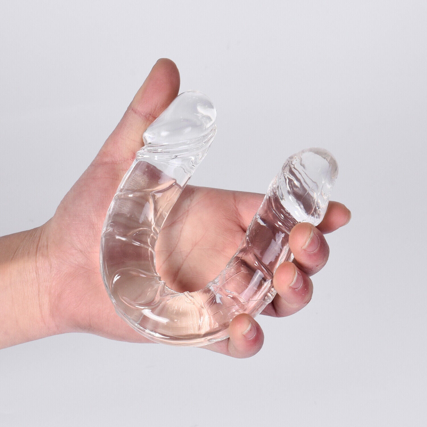 Double Ended Dildo - Clear