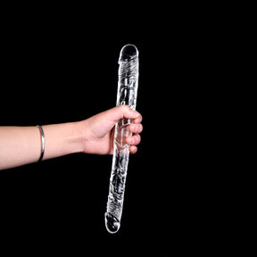 Double Ended Dildo - Clear