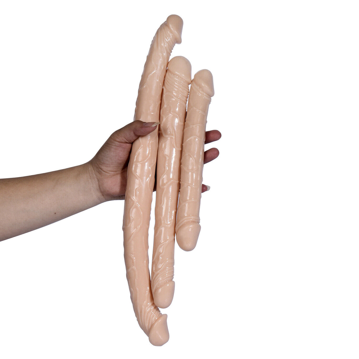 Double Ended Dildo - Flesh