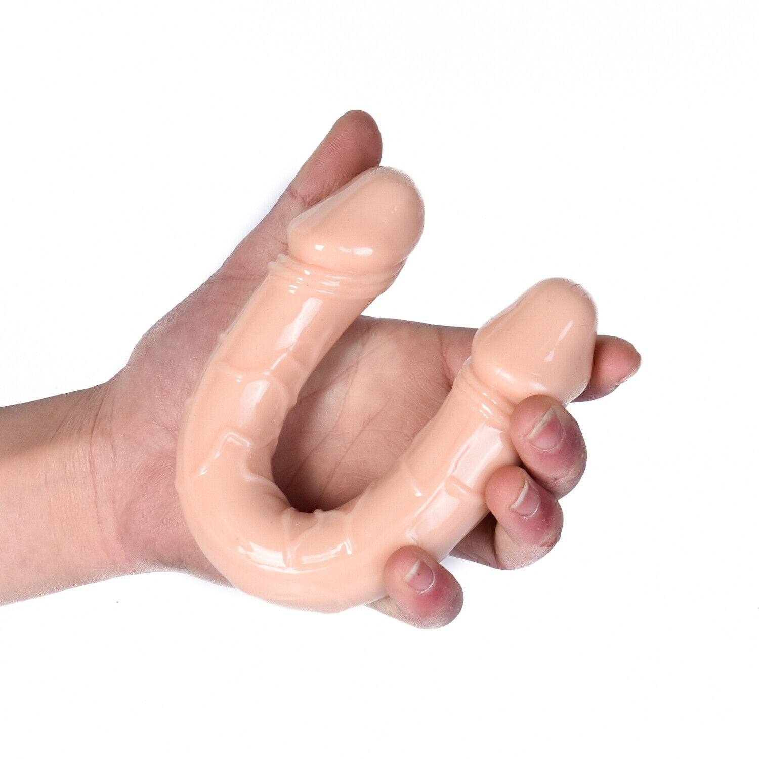 Double Ended Dildo - Flesh