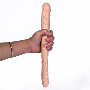 Double Ended Dildo - Flesh