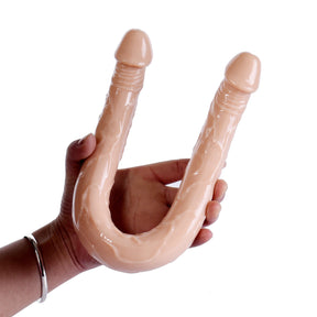 Double Ended Dildo - Flesh