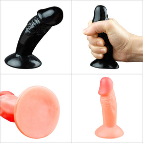 4.5 Inch Small Pegging Dildo - Flesh