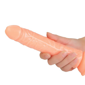 Curved Latino Suction Cup Dildo - 8 Inch