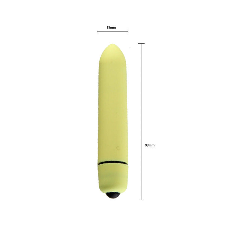 Pocket Pleasure Yellow Vibrating Bullet